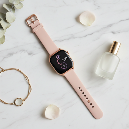 WalkerFit A2 Pro smartwatch heart rate and stress monitoring display